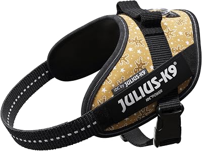 Julius-K9 IDC Powerharness S/Mini Gingerbread Man Patch Limited Edition