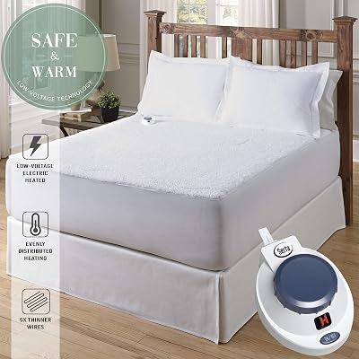 Serta | Luxurious Sherpa Heated Electric Mattress Nigeria | Ubuy