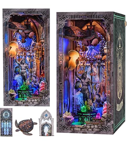 Amazon.com: Book Nook, DIY Book Nook Kits for Adults, Ocean