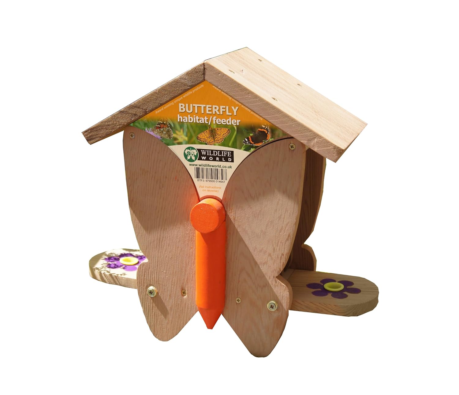 Wildlife World Butterfly Bug Habitat And Feeder Amazon Co Uk