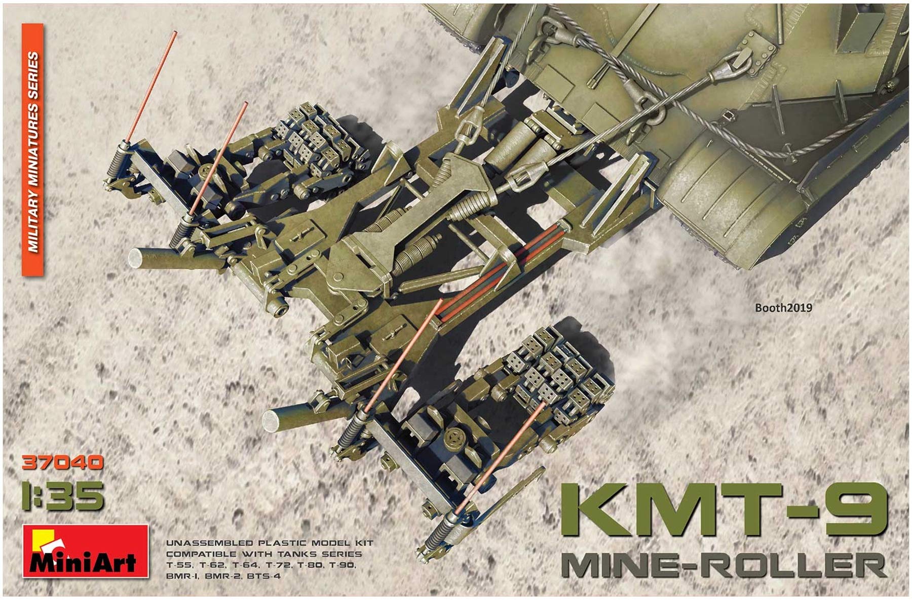 Miniart 1: 35 - Mine-Roller Kmt-9