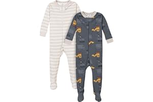 Gerber baby-boys 2-pack Footed Pajamas