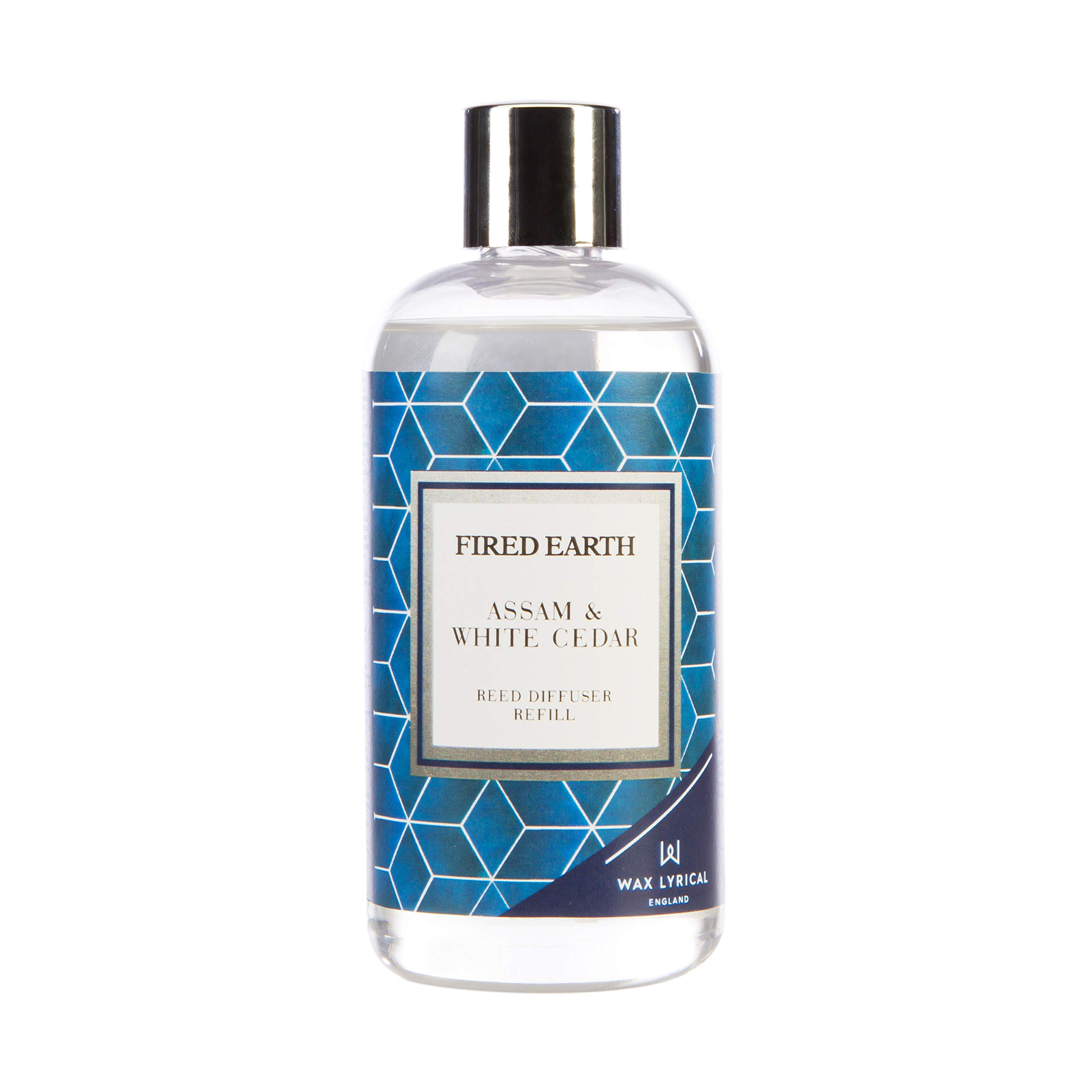 WAX LYRICAL Fired Earth Assam & White Cedar Reed Diffuser Refill, 200ml