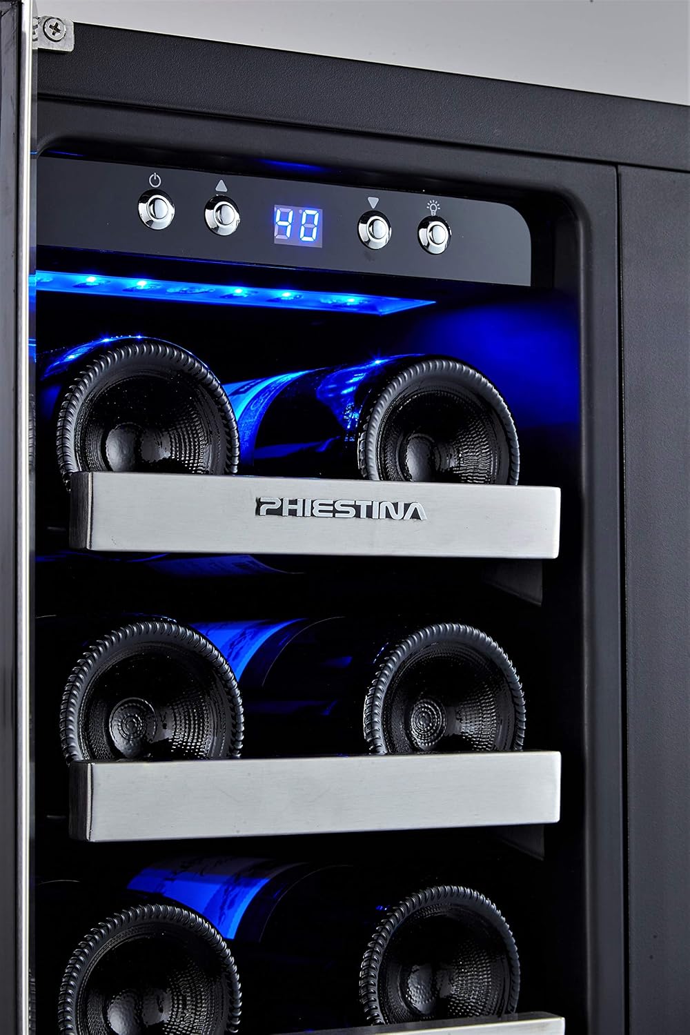 Phiestina Wine and Beverage Refrigerator