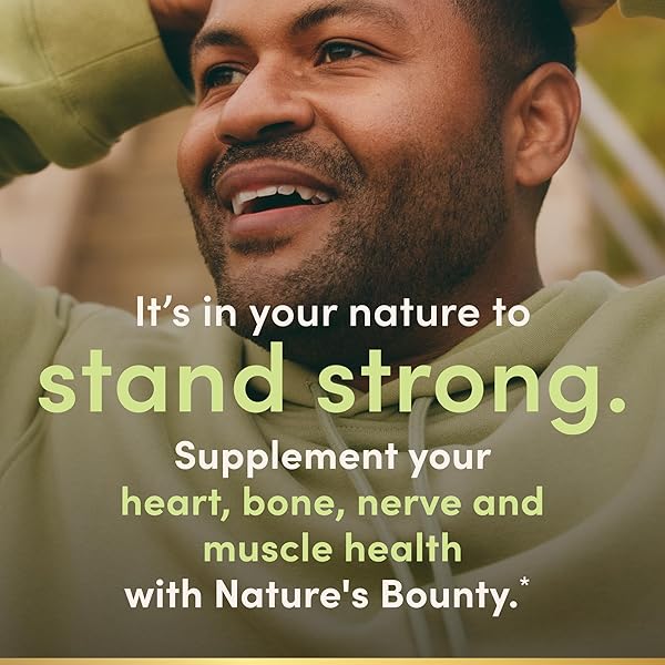 NATURE’S BOUNTY MAGNESIUM 400 MG, 75 SOFTGELS