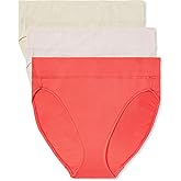 Warner's womens Warners® Blissful Benefits Women's Dig-free Breathable Microfiber 3-pack Hi-cut Rt4963w