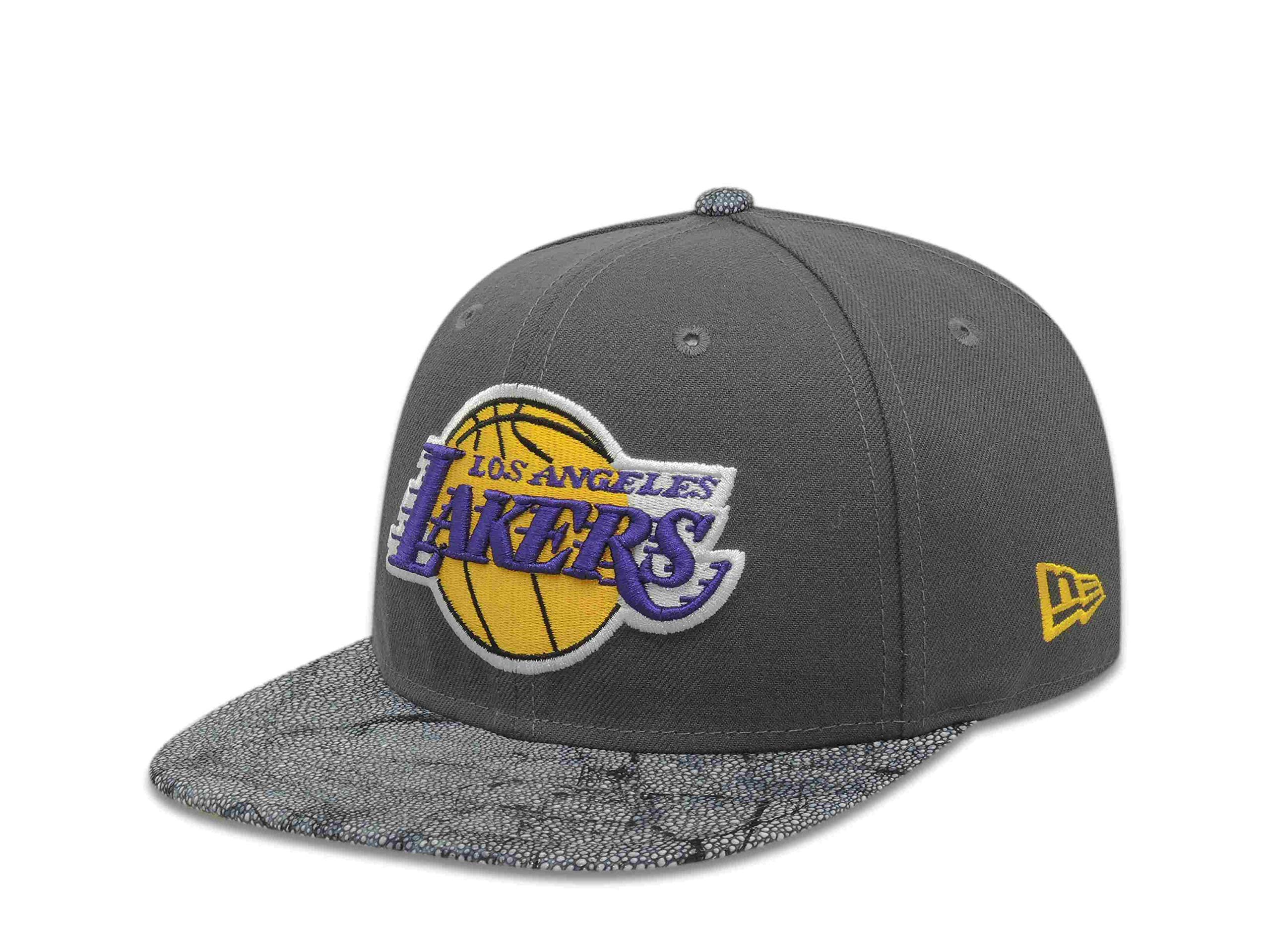 New Era Los Angeles Lakers NBA 950 9FIFTY Snapback Cap Hat (One Size)