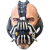 Bane Mask Adult Men Props for Halloween Facek Mask Costume Accessories Prop Cosplay