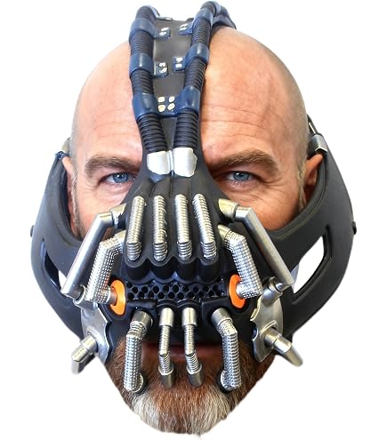 bane style motorcycle helmet Rubies DC Batman The Dark Knight Rises: Mask for Adults, Men's No Size : Clothing, Shoes & Jewelry This Xcoser Bane mask Mochila Negra Ahegao Manga baseball decal Color:NewTaupeGreen