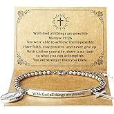 DS Inspirational Bracelet for Women Christian Engraved Bibler Verse Cross Butterfly Daisies Charm Bracelet, Exquisite Stainless Steel Jewelry Daughter Best Friend Bestie