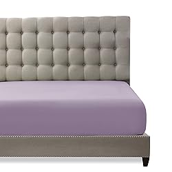 Toodou Soft Silky Touch Lavender Twin Fitted Sheet