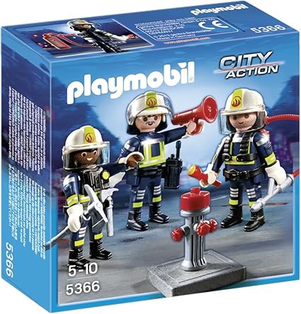estacion bomberos playmobil amazon