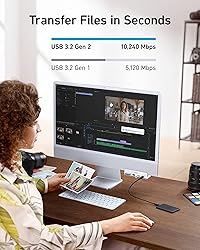 Anker 535 USB C Hub (5-in-1), with 2 USB-A 10 Gbps