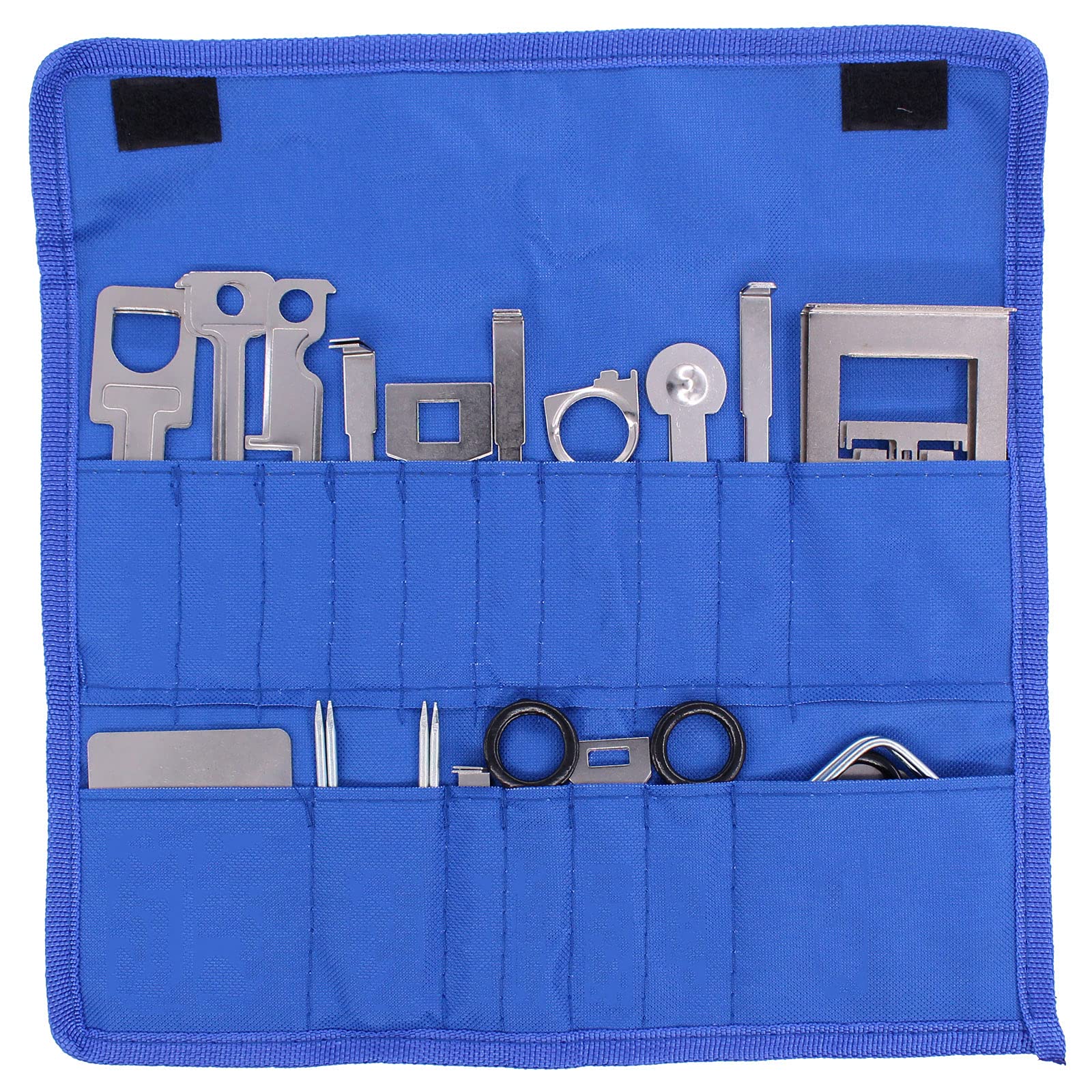 HouYeen Car Radio Release Keys Set Vehicle Panel Audio Stereo CD Player Unit Navigation Installation Disassembly Removal Tool Universal Pack of 38