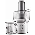 Breville Juice Fountain Compact Juicer, Silver, BJE200XL