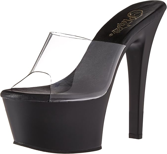 clear competition heels for wide feet