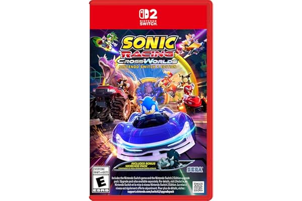 Sonic Racing: CrossWorlds Amazon Exclusive Edition - Nintendo Switch 2