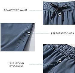 Surenow Men's Athletic Running Shorts Lightweight