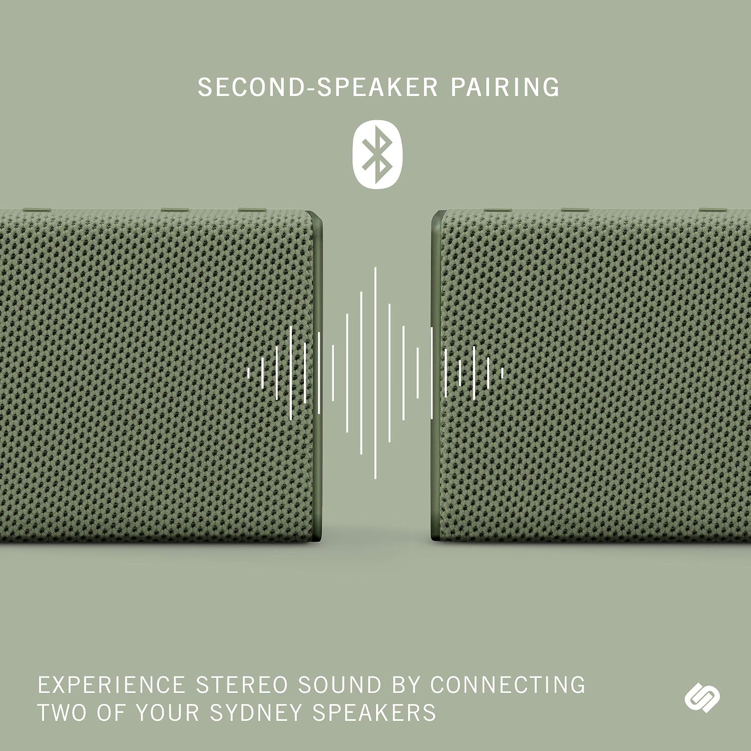 Urbanista Sydney Wireless Mini Speaker Bluetooth 5.0, 5-Hour Play Time, Splash-Proof - Green, Olive Green - Image 3