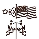 EZ Vane Steel USA Flag Weathervane