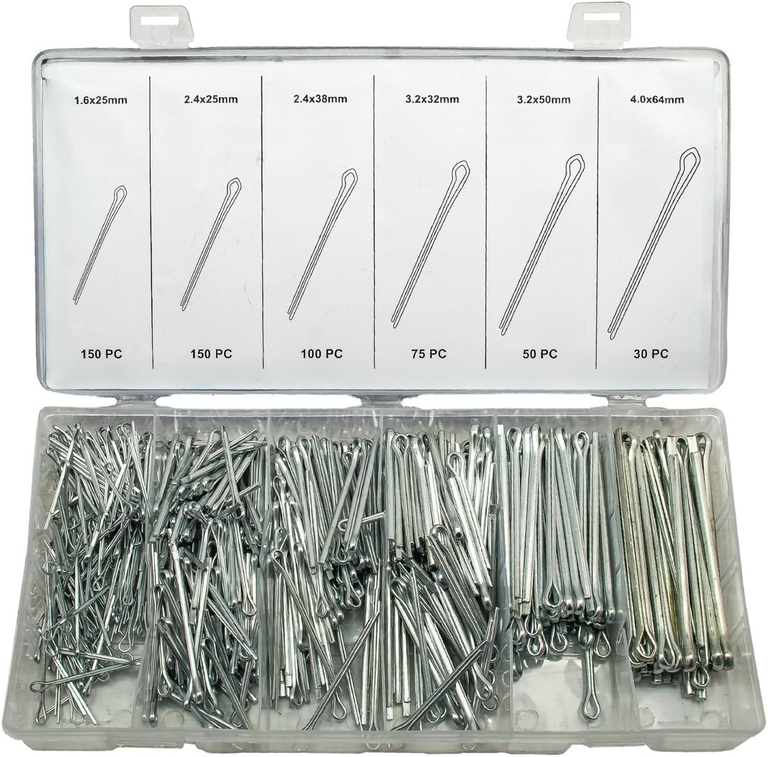 Falon Tech Steel 555 Steel Splint Assortment in 6 Sizes FT-OA555