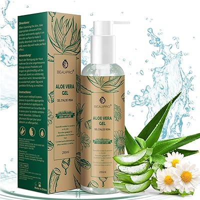 Brand: BEAU-PRO Aloe Vera Gel [8.83 oz] with Chamomile, Soothing India |  Ubuy