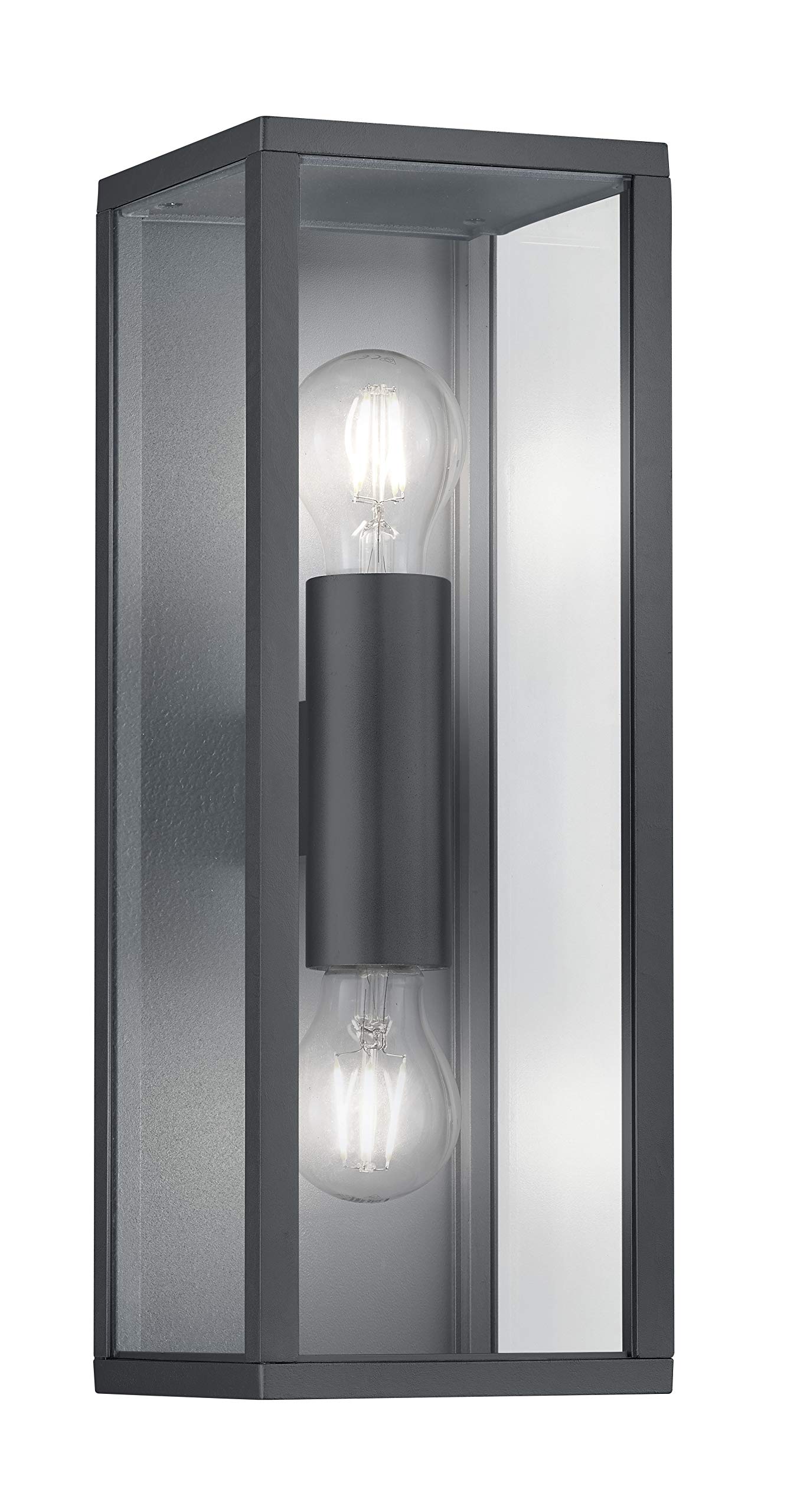 Garonne Trio Lights, Outdoor Wall Light 201860242, die-cast Aluminium, Anthracite, excl. 2 x E27