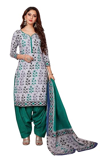 Womens Pure Cotton Printed Fully stitched Salwar Suit