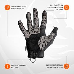 PIG Delta Utility Tactical Gloves, Touchscreen