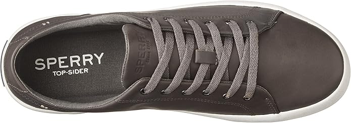 sperry wahoo white leather sneaker