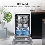 Hisense Slimline Dishwasher 10 Place White HS523E15WUK 30 Min Quick Wash view 6