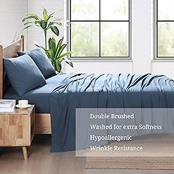 Casa Platino Bedding Sheets & Pillowcases, 4 Piece