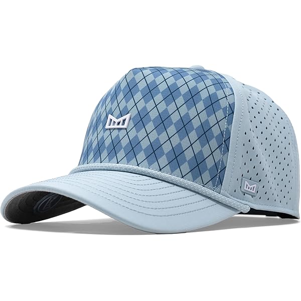 メンズウェア melin AMPHIBIAN CAP GREY FREE melin Legend Links Hydro, Blue Argyle, Men's Performance Dad