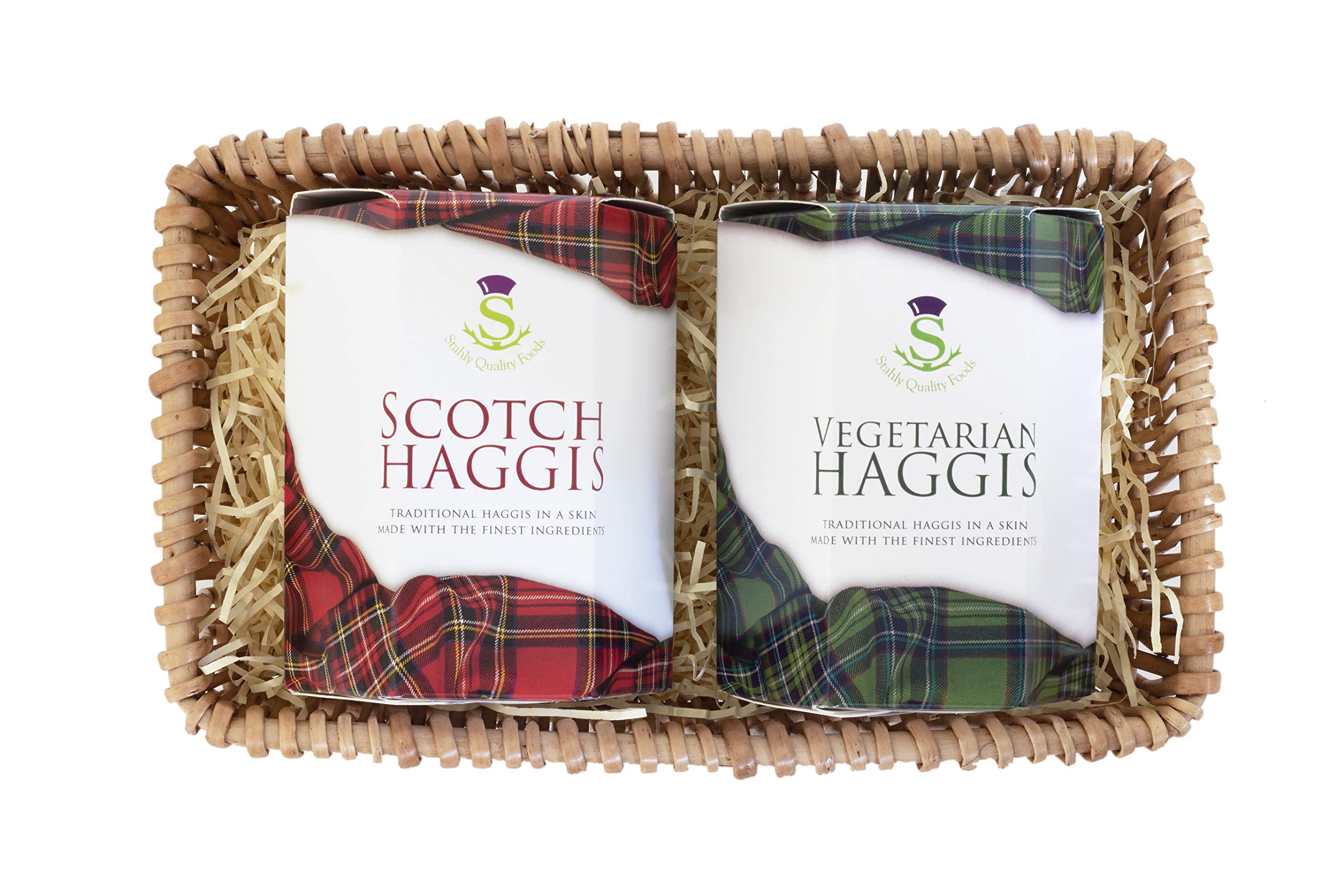 Stahly Scotch and Vegetarian Haggis Gift Basket, 1.15 kg