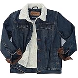 boys fleece lined denim jacket