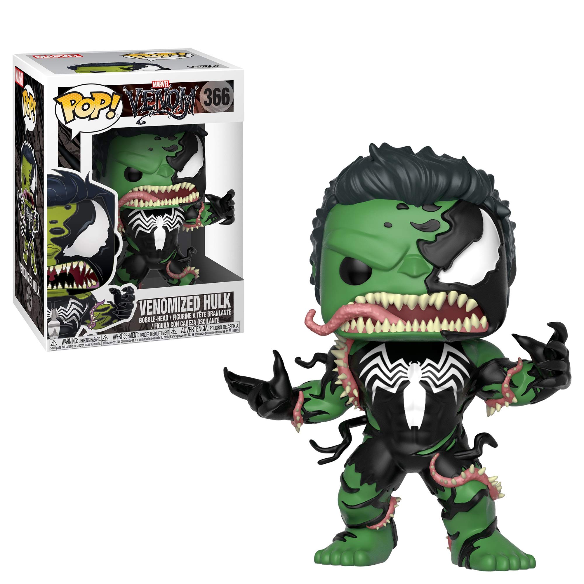Funko POP! Bobble: Marvel: Marvel Venom: Venom Hulk - Collectable Vinyl Figure - Gift Idea - Official Merchandise - Toys for Kids & Adults - Comic Books Fans - Model Figure for Collectors and Display