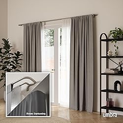 Umbra Twilight Double Curtain Rod Set – Wrap