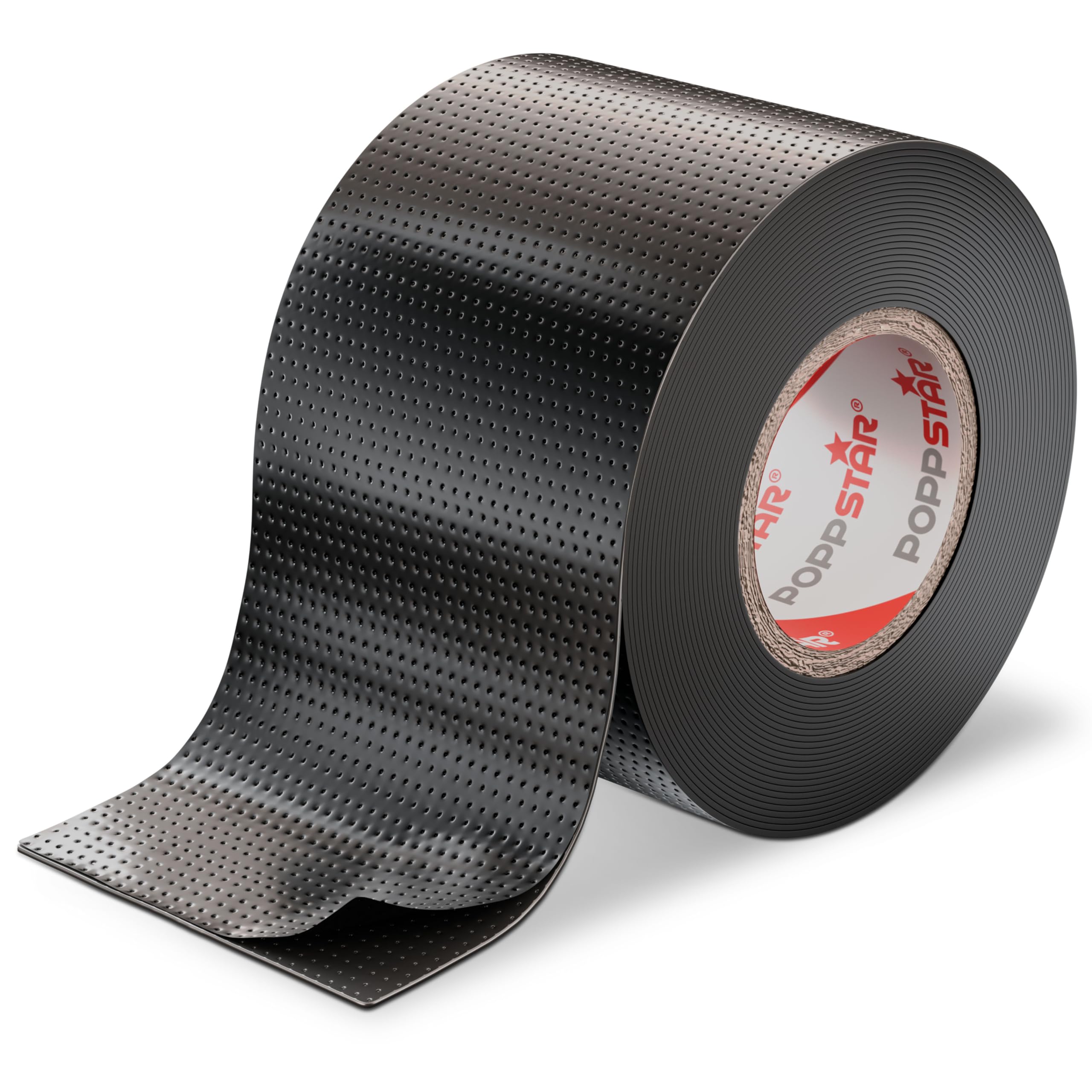 POPPSTAR Self-fusing Universal Insulating Tape, Sealing Tape, LxWxH 5m x 50mm x 0.76mm, Black