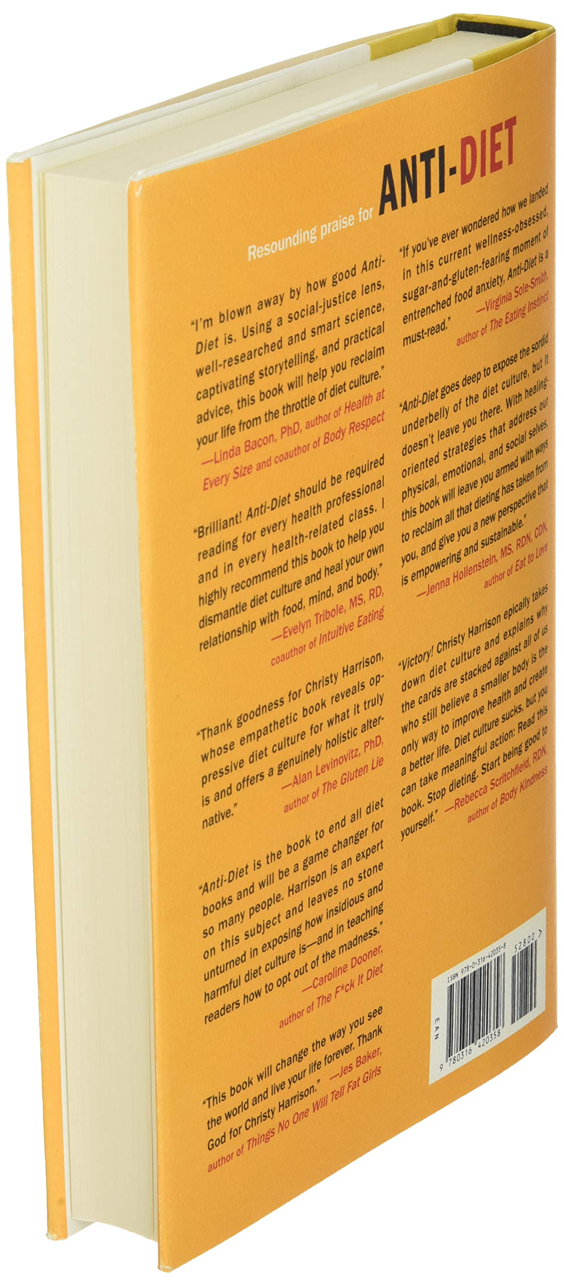 Amazon Fr Anti Diet Reclaim Your Time Money Well Being And Happiness Through Intuitive Eating Harrison Christy Livres