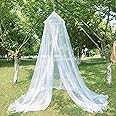 JOYGO FISHAN Outdoor Camping Mosquito Net Ultra-Light for Tavel Hiking Large Curtains Camping Bedding Patio Mosquito Net with Carry Bag (Conical White Color)