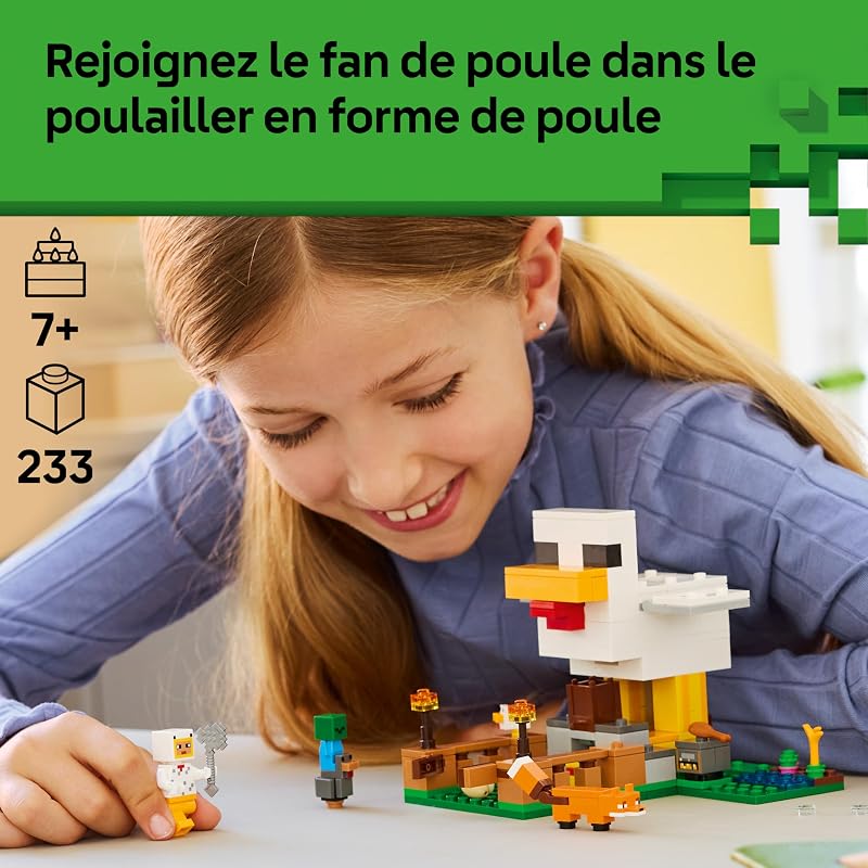 Minecraft La Ferme à Poulet 21585 — photo 2 sur 8