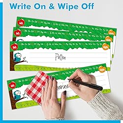 40 PCS Desk Name Tags, Erasable, Reusable
