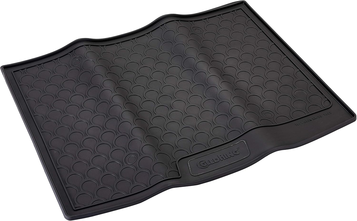Gledring Rubbasol (Rubber) Boot Mat compatible with Mazda CX-30 9/2019- (Lower floor), Black