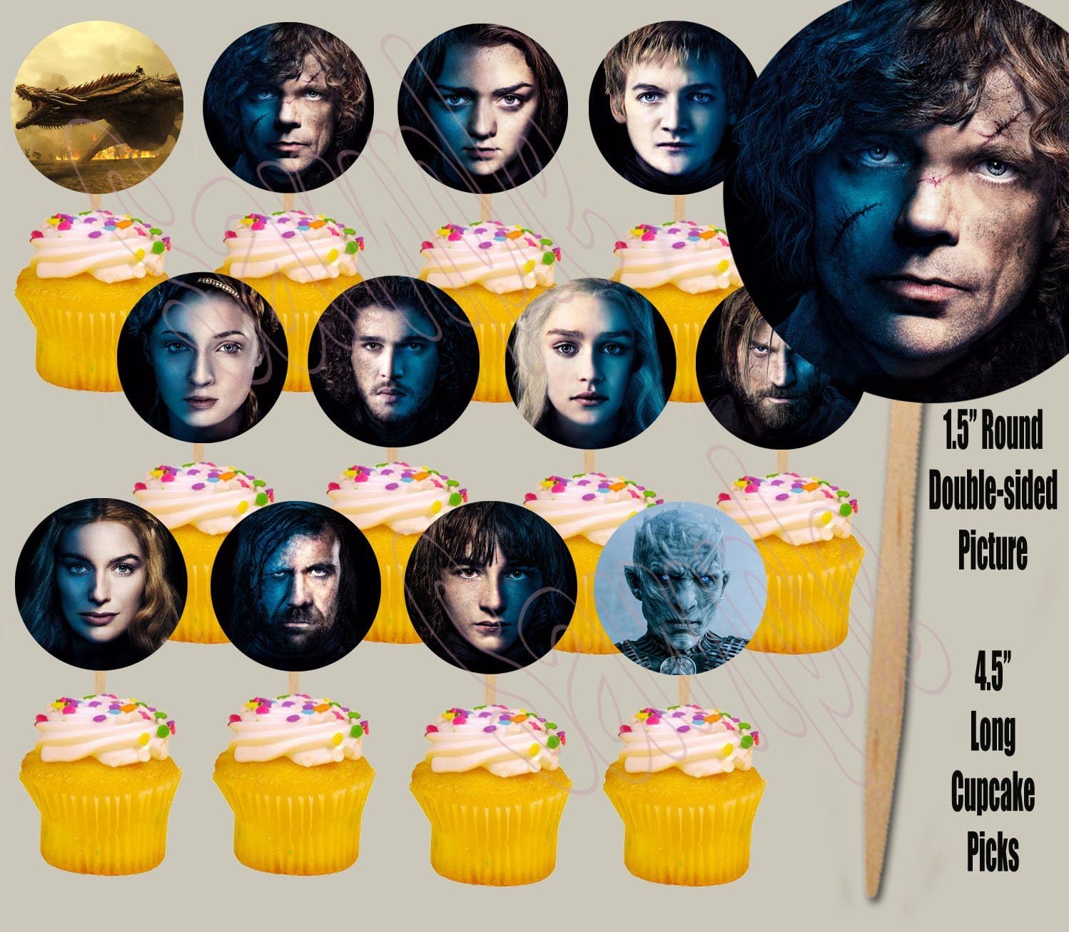 Amazon Com Party Over Here Game Of Thrones Characters Faces