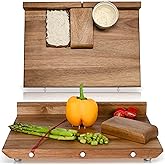 Adaptive One Handed Cutting Board with Food-Safe Stainless Steel Spikes | One Handed Adaptive Equipment for Seniors, Amputees, Stroke Patients and People with Disabilities or Limited Hand Mobility