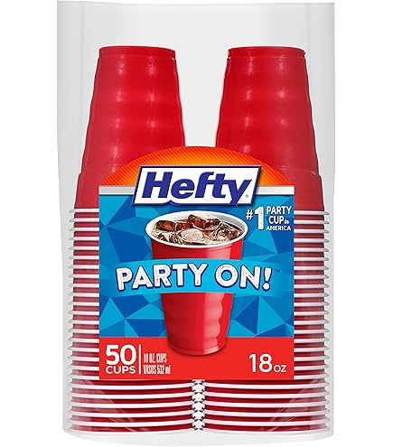 Amazon.com: Red Plastic 16oz Party Cups case of 1,000 from Capital Fresh  LLC : Sports & Outdoors