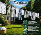 Everlasto Orient 20m PVC Clothes Line 4.8mm Clear view 2