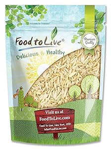 ALMONDS, 4 Pounds - Slivered, Blanched, Kosher