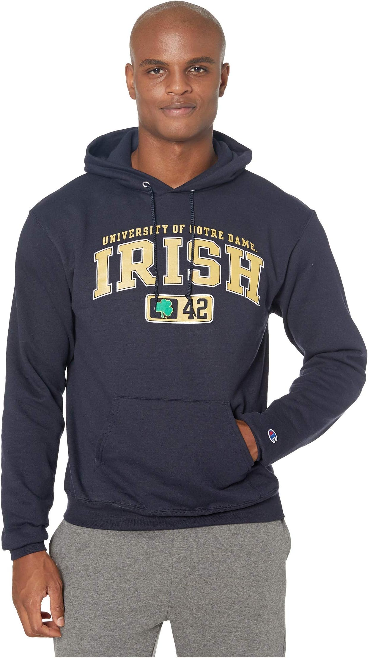 Champion College Men's Notre Dame Fighting Irish Eco¿ Powerblend¿ Hoodie
