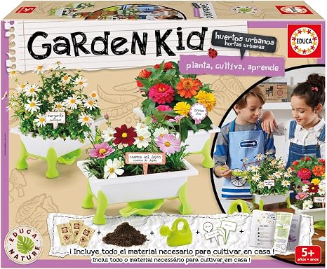 Educa Borrás- Garden Kid, 2 Puzzles (17313): Amazon.es: Juguetes y ...